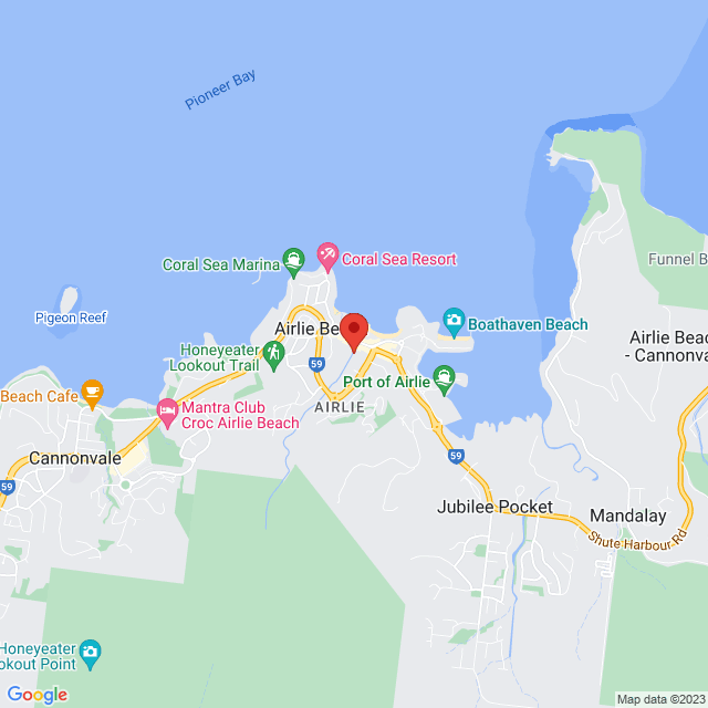 Map of event location, The Lyrical (Live) @ Magnums Hotel | Airlie Beach | EventsontheHorizon.com