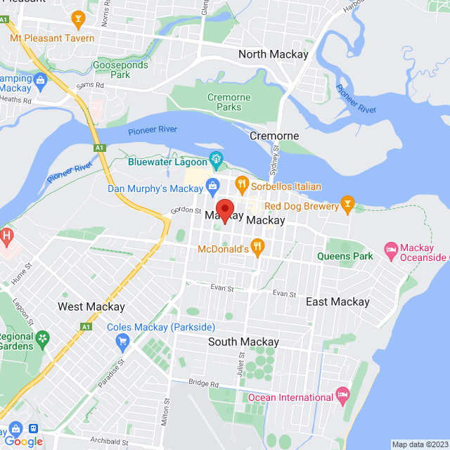 Map of event location, Possum Magic @ The MECC | Mackay | EventsontheHorizon.com