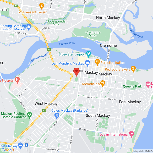 Map of event location, Weber Bros Presents “The Circus” | Mackay | EventsontheHorizon.com
