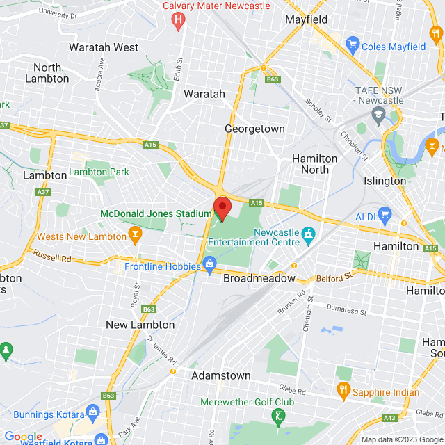 Map of event location, Paul McCartney – Got Back 2023 | Newcastle | EventsontheHorizon.com
