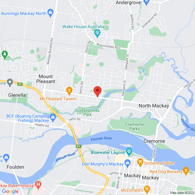Map of event location, NYE 2023 @ Mount Pleasant Tavern | Mackay | EventsontheHorizon.com