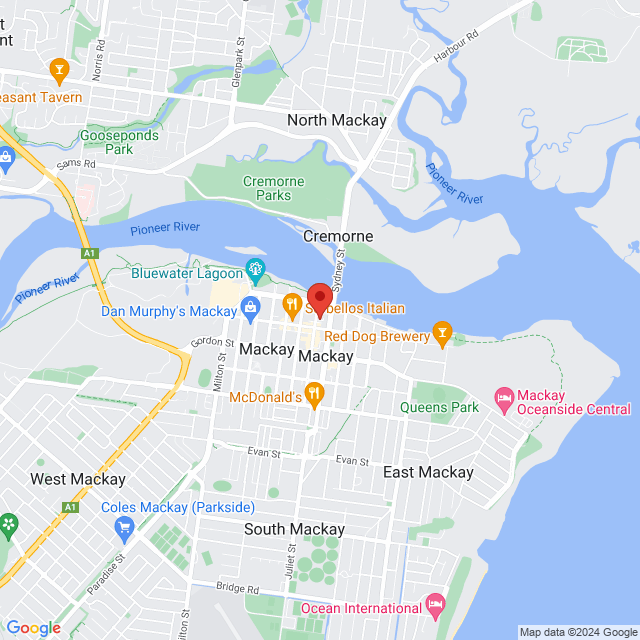 Map of event location, ChillinIT – 420 Oz Crawl Regional Tour | Mackay | EventsontheHorizon.com
