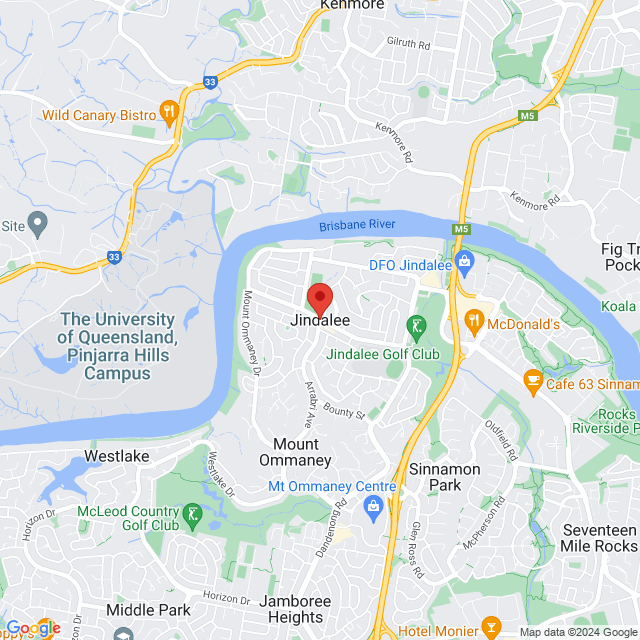 Map of event location, Best of Natural Beauty – Makeup Workshop | Jindalee | EventsontheHorizon.com