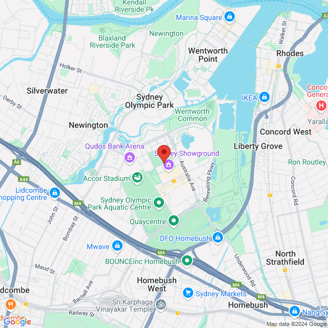 Map of event location, Green Day – The Saviors Tour | Sydney | EventsontheHorizon.com