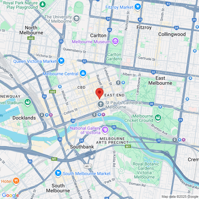 Map of event location, The Very Hungry Caterpillar | Melbourne | EventsontheHorizon.com