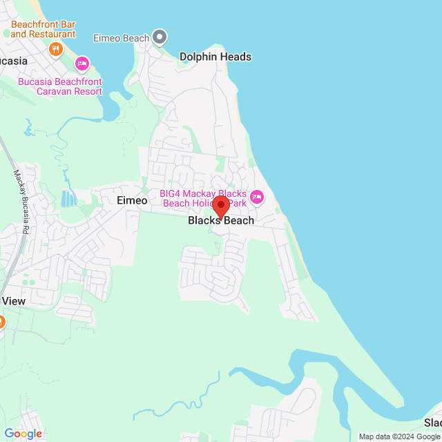 Map of event location, Trivia Night @ Blacks Beach Tavern | Mackay | EventsontheHorizon.com