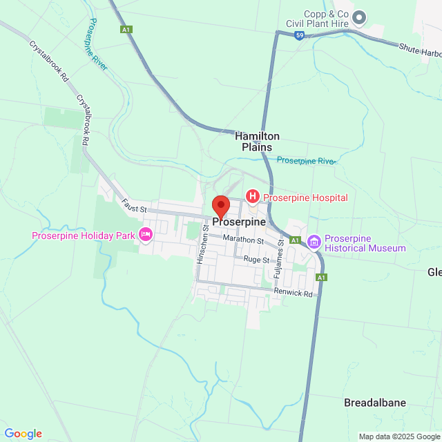 Map of event location, Spellbound: A Night of Magic & Grand Illusion | Proserpine | EventsontheHorizon.com