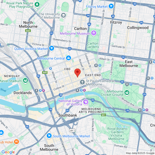 Map of event location, Beddy Rays – Do What Ya Wanna Tour | Melbourne | EventsontheHorizon.com
