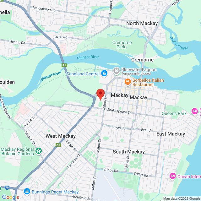 Map of event location, Mackay Big Boys Toys Expo 2025 | EventsontheHorizon.com
