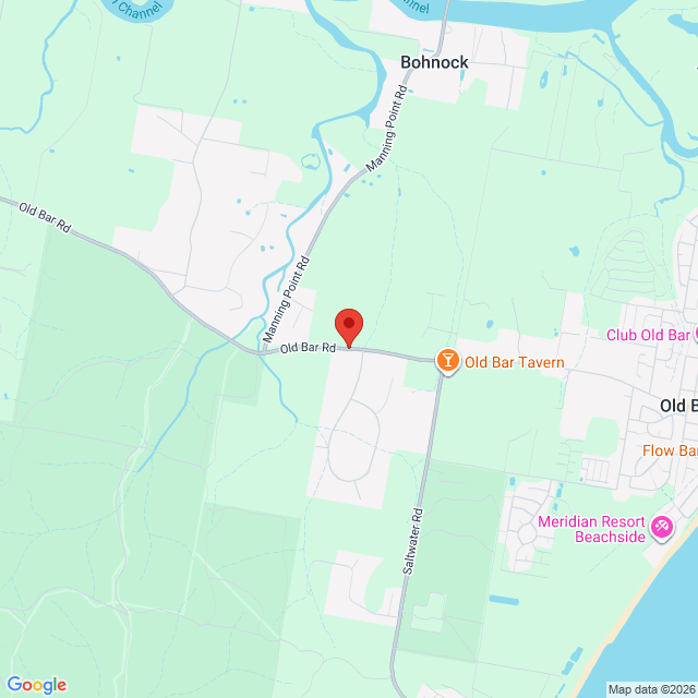 Map of event location, Old Bar Beach Festival | EventsontheHorizon.com