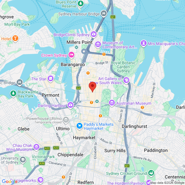 Map of event location, Celtic Thunder @ State Theatre | Sydney | EventsontheHorizon.com
