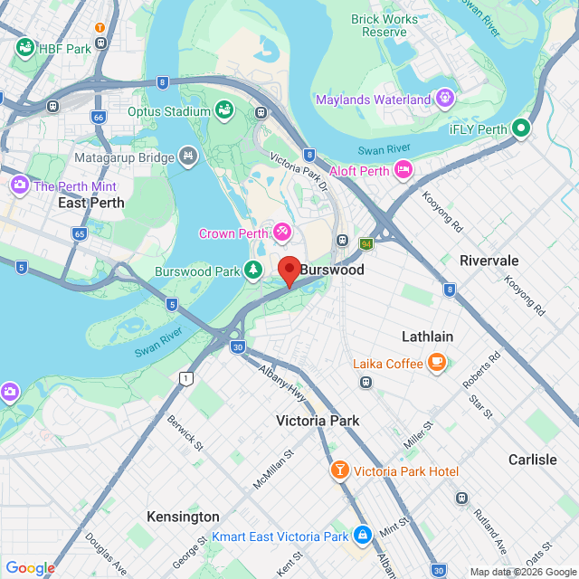 Map of event location, Tommy Little – Namaste The F*ck Away From Me @ Crown Perth | EventsontheHorizon.com
