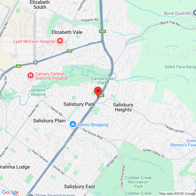 Map of event location, Salisbury Fringe Carnival 2026 | EventsontheHorizon.com
