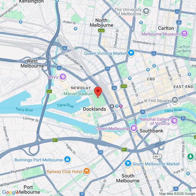 Map of event location, Harry Styles: Together, Together Tour | Docklands | EventsontheHorizon.com