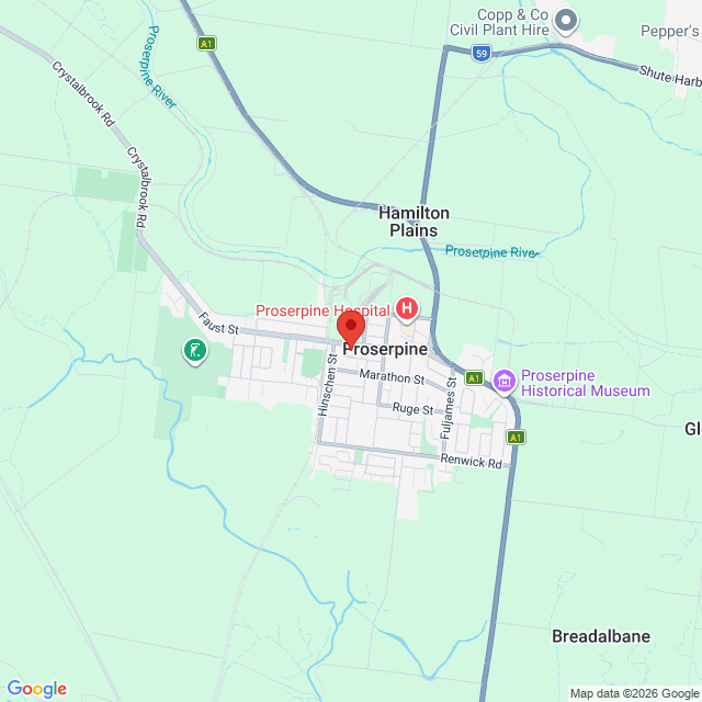 Map of event location, Cirque Nouvelle – A New Evolution of Circus | Proserpine | EventsontheHorizon.com