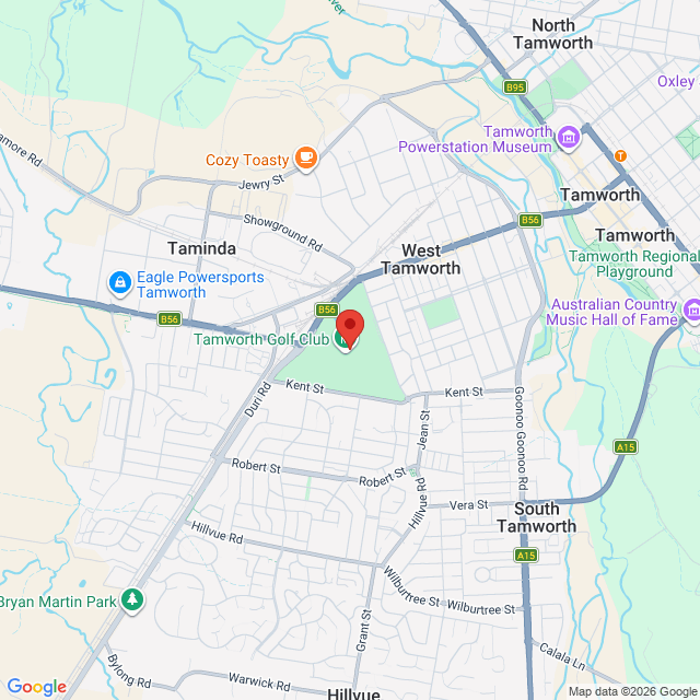 Map of event location, Girls Night Comedy Road Trip | Tamworth | EventsontheHorizon.com