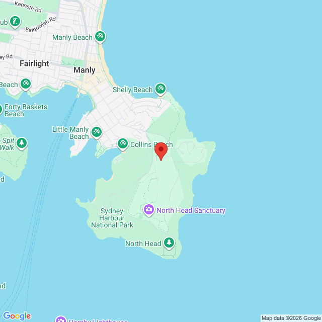 Map of event location, Night at The Barracks – Aloe Blacc | Manly | EventsontheHorizon.com