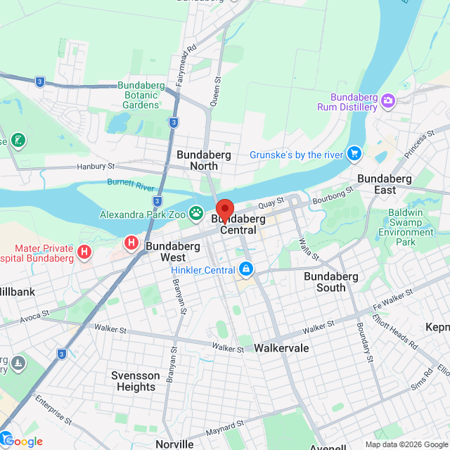 Map of event location, K-Pop Icons @ Moncrieff Entertainment Centre | Bundaberg | EventsontheHorizon.com
