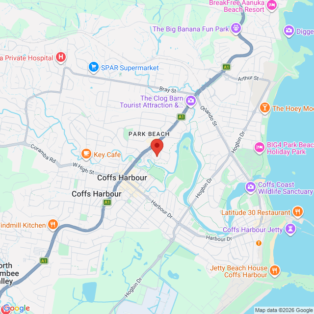 Map of event location, Coffs Harbour Outdoor Living & Caravan Expo | EventsontheHorizon.com