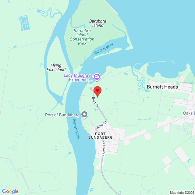 Map of event location, Oceanfest 2026 @ Bundaberg Port Marina | EventsontheHorizon.com