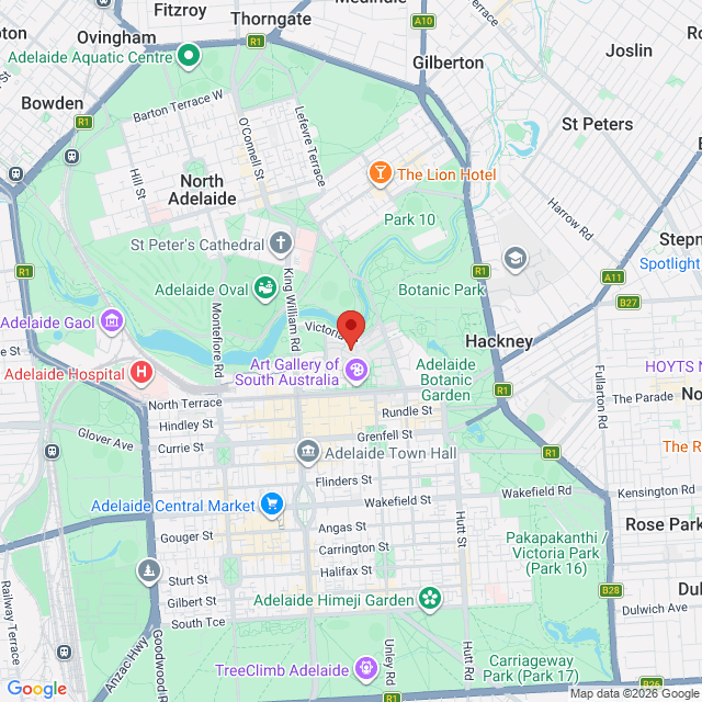 Map of event location, Pomona @ Adelaide University Theatre Guild | EventsontheHorizon.com