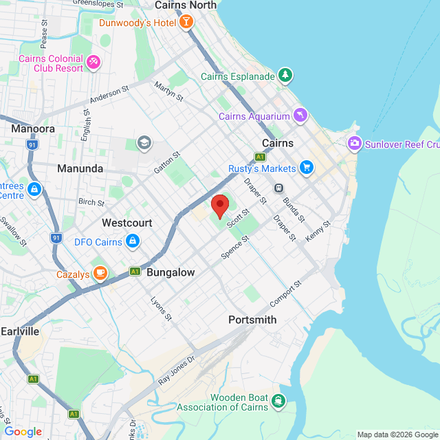 Map of event location, Cairns Big Boys Toys Expo 2026 | EventsontheHorizon.com