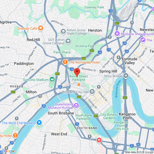 Map of event location, Night at the Parkland – Missy Higgins | Brisbane | EventsontheHorizon.com