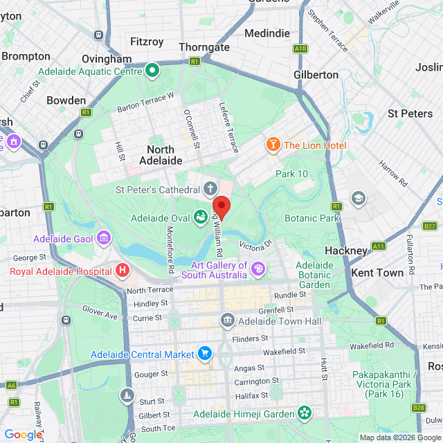 Map of event location, Adelaide Beer & BBQ Festival 2026 | EventsontheHorizon.com