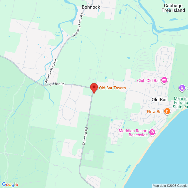Map of event location, Family Fun Day | Old Bar | EventsontheHorizon.com