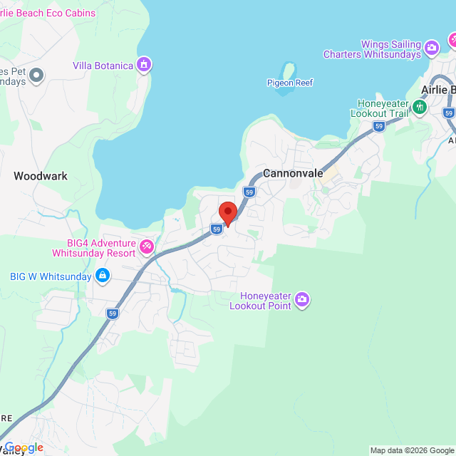 Map of event location, The Great Moscow Circus | Cannonvale | EventsontheHorizon.com