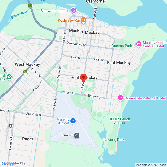 Map of event location, The Great Moscow Circus | Mackay | EventsontheHorizon.com