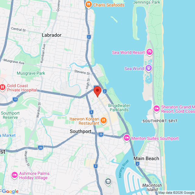 Map of event location, Street Fiesta @ CSi Club Southport | EventsontheHorizon.com