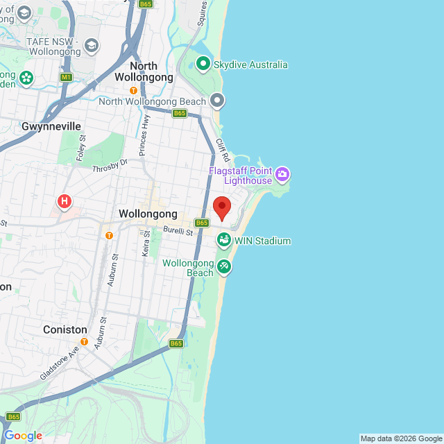 Map of event location, Bill Bailey – Vaudevillean | Wollongong | EventsontheHorizon.com