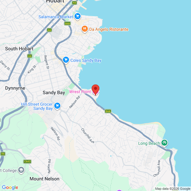 Map of event location, Macy Gray Live – The Encore Tour | Hobart | EventsontheHorizon.com
