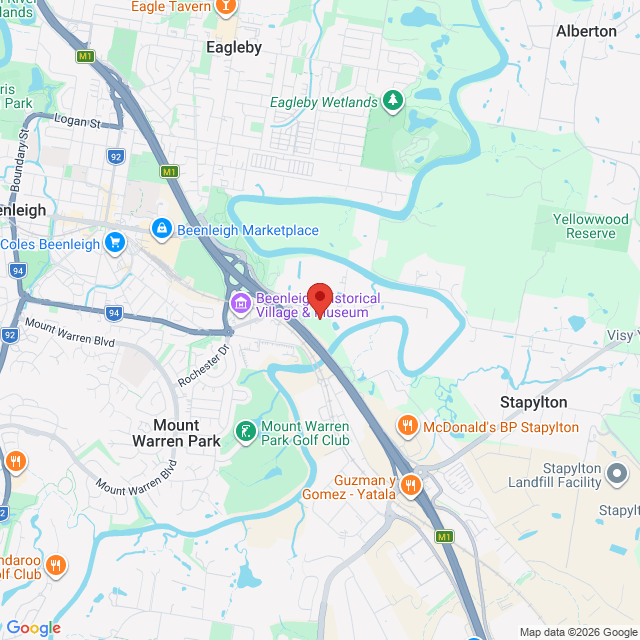 Map of event location, Countrified at Distillery Road Market | Eagleby | EventsontheHorizon.com