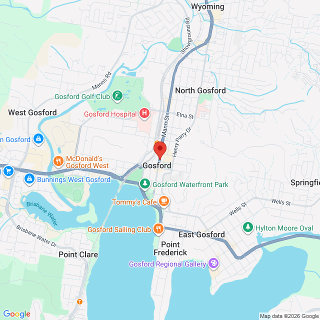 Map of event location, Australian Burlesque Festival: The Big Tease Soiree | Gosford | EventsontheHorizon.com