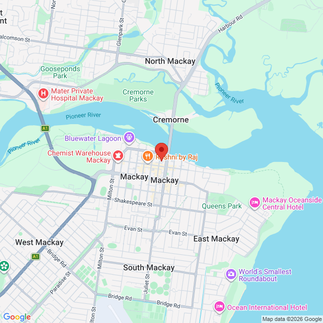 Map of event location, Peking Duk – Paradise Tour | Mackay | EventsontheHorizon.com